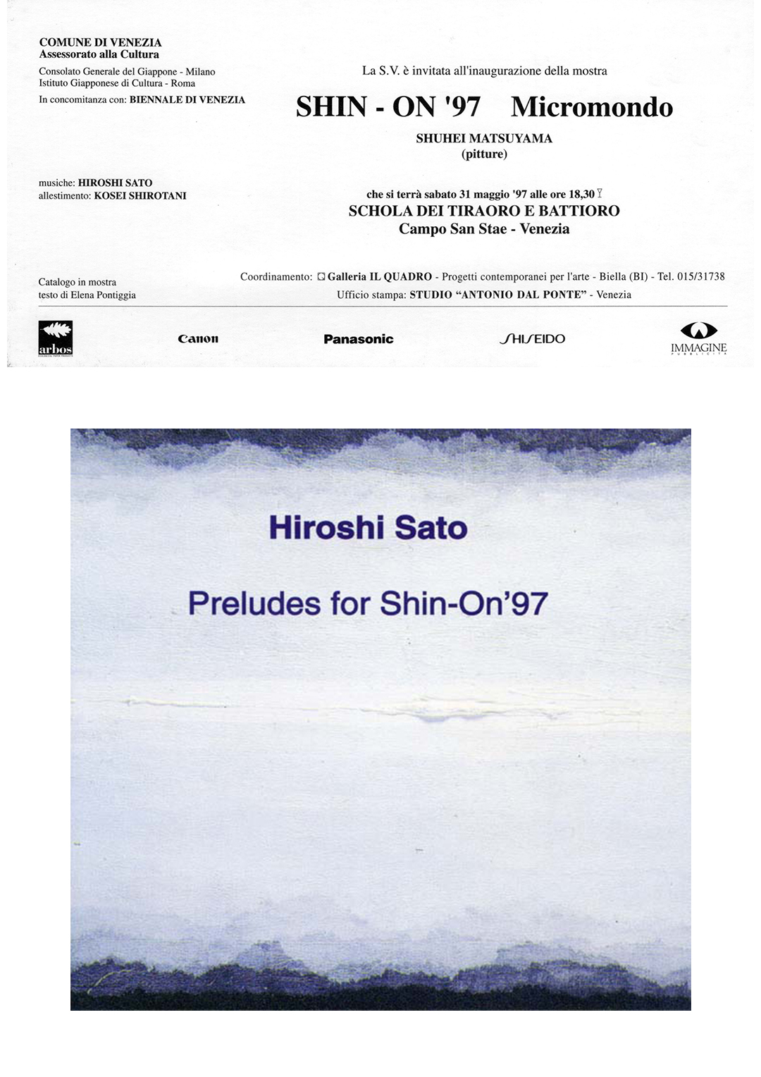 Original CD - Preludes for Shin-On'97 etc.