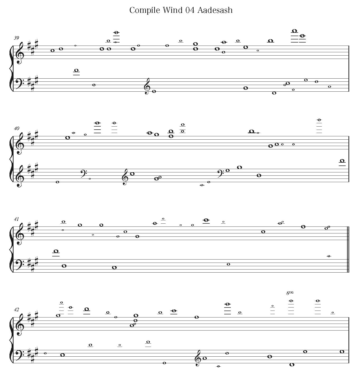 image of 'compile wind' score