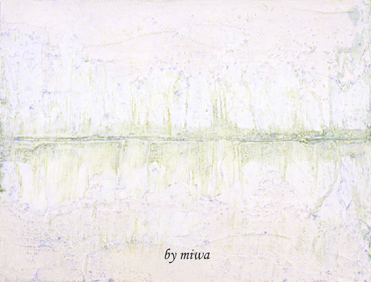 painting 'il vento' by miwa